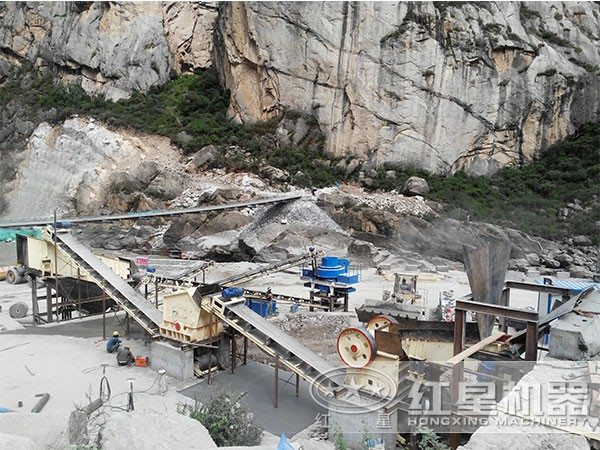 重慶一小時100噸05石粉制砂機用戶現場 重慶一小時100噸05石粉制砂機用戶現場