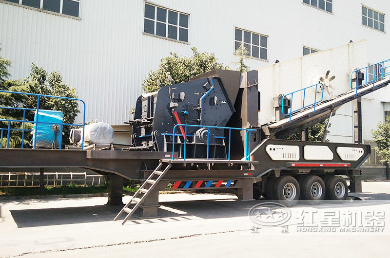 移動碎石子機:配反擊破 移動碎石子機:配反擊破