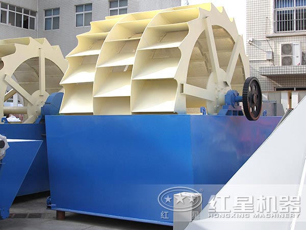 風化砂洗砂機:三輪斗 風化砂洗砂機:三輪斗