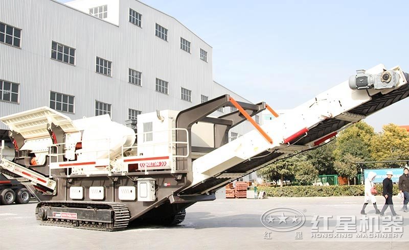 小型履帶石頭破碎機匠工于心，環保達標，不怕污染