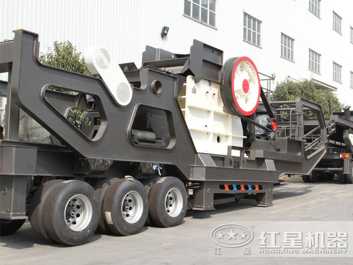 鄂破移動破碎機,破碎比大,產量高 鄂破移動破碎機,破碎比大,產量高
