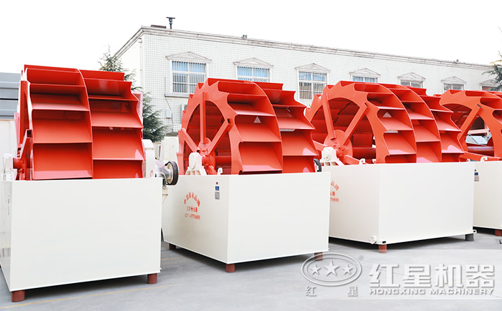 單輪、雙輪、三輪洗砂機，不同型號供君選擇 