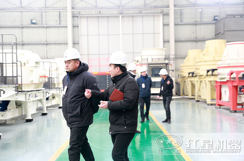 客戶來車間實地考察 客戶來車間實地考察