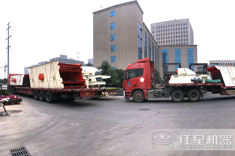 全套時產(chǎn)200噸石料破碎制砂生產(chǎn)線設(shè)備發(fā)貨 全套時產(chǎn)200噸石料破碎制砂生產(chǎn)線設(shè)備發(fā)貨