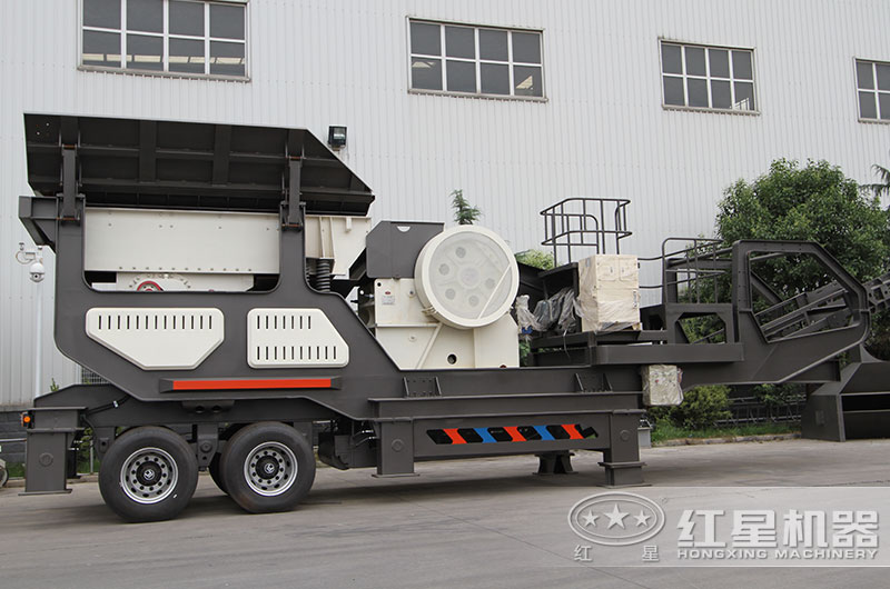 小型移動破碎沙石機 小型移動破碎沙石機