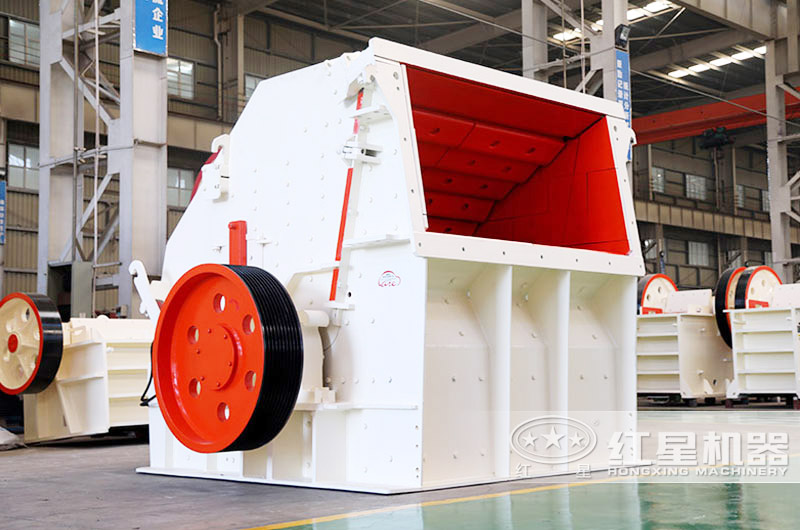 反擊式破碎機(jī)實拍，整形效果好，粒度更均勻