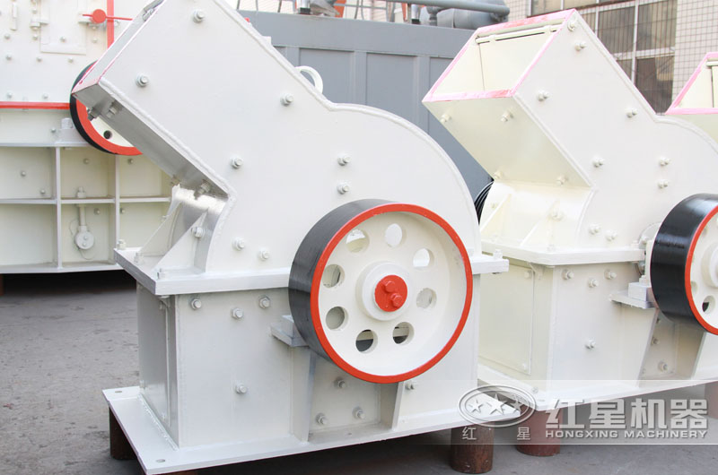 錘式破碎機，一次成型整齊度高