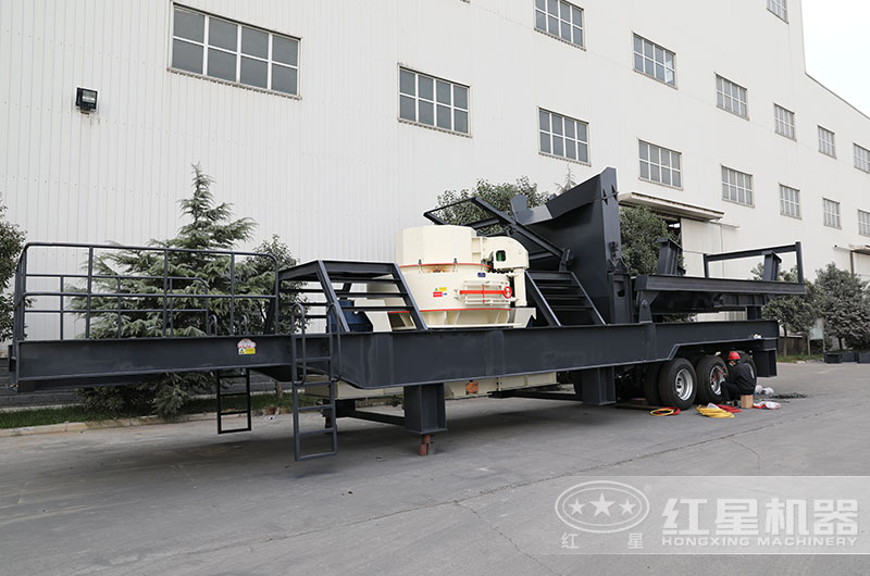 輪胎移動式一體制砂機圖片 輪胎移動式一體制砂機圖片