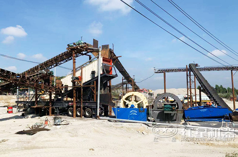 移動機制砂生產(chǎn)線 移動機制砂生產(chǎn)線