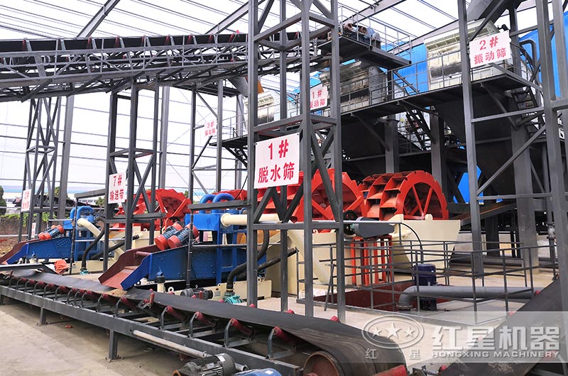 風積沙洗沙現場實拍圖 風積沙洗沙現場實拍圖