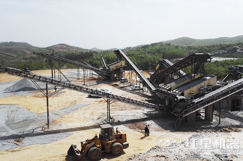 碎石機(jī)加工生產(chǎn)現(xiàn)場 碎石機(jī)加工生產(chǎn)現(xiàn)場