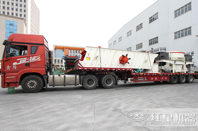 青石制砂機設備發(fā)貨 青石制砂機設備發(fā)貨