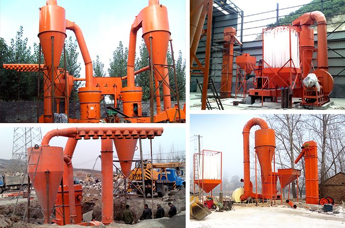 超細磨粉機現場 超細磨粉機現場