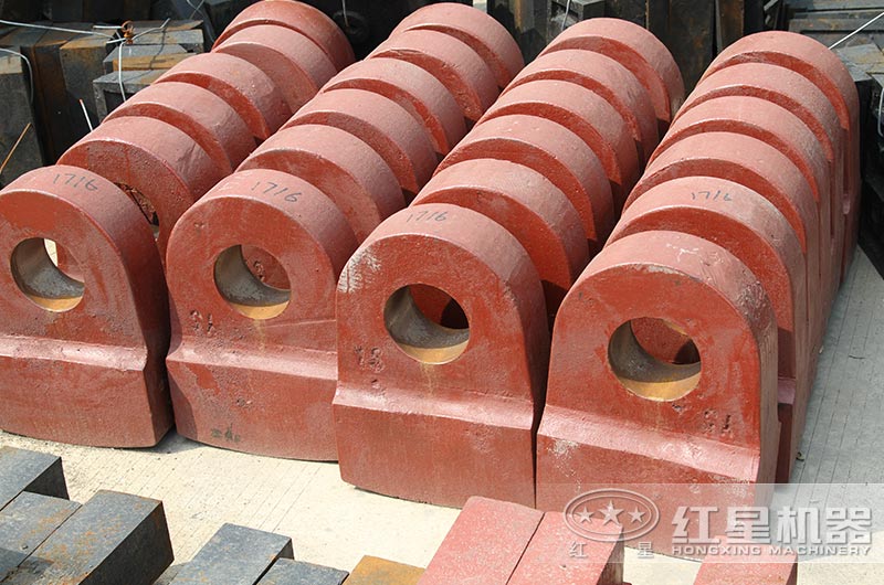 紅星高鉻鑄鐵錘頭，耐磨抗沖擊