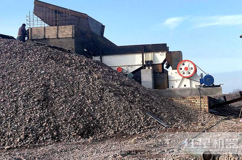 石油焦破碎加工現場 石油焦破碎加工現場