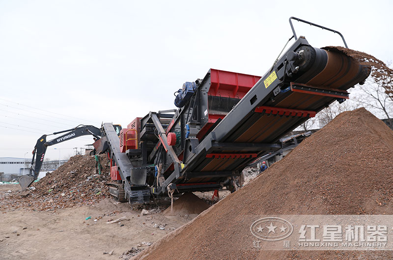 移動碎石機作業現場實拍 移動碎石機作業現場實拍