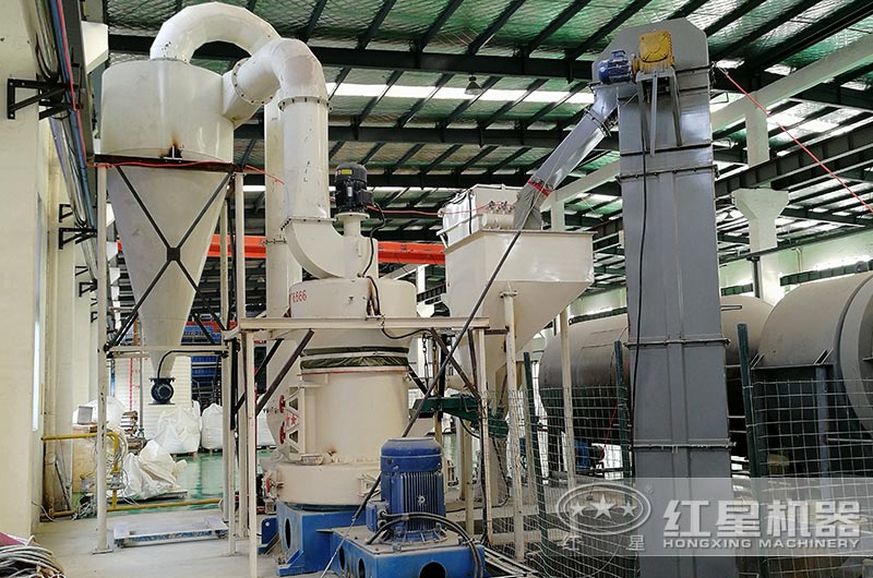 陜西每小時10噸石灰石磨粉生產線 陜西每小時10噸石灰石磨粉生產線