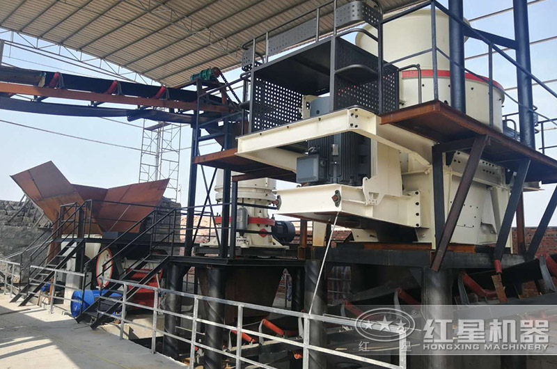 時產500噸花崗巖巖石破碎生產線